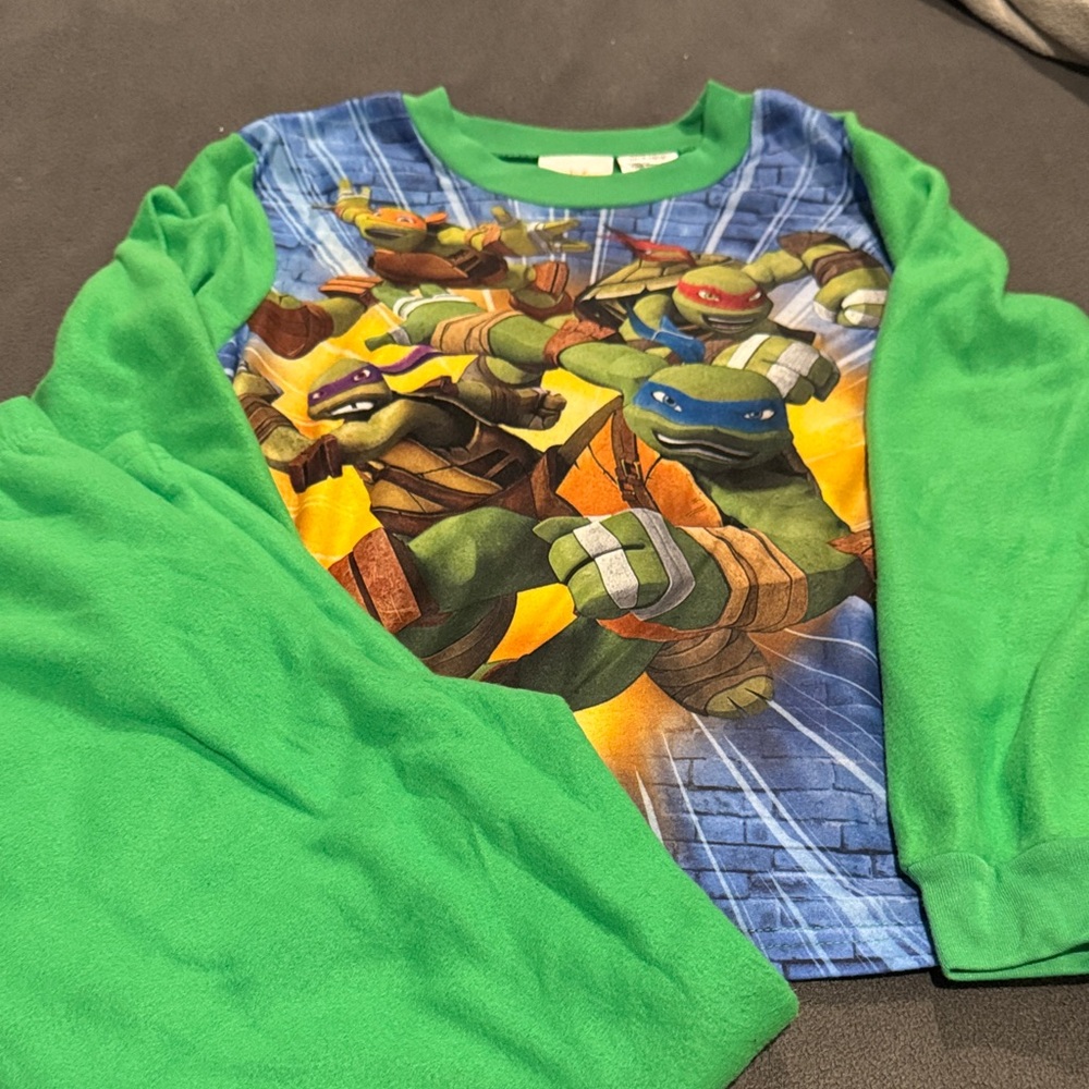 Nickelodeon TMNT Green Pajama Set